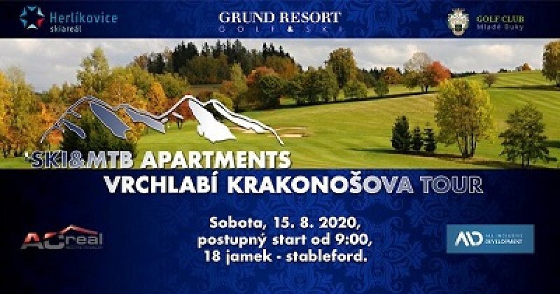 Golfový turnaj na Mladých Bucích - Ski&Mtb APARTMENTS VRCHLABÍ KRAKONOŠOVA TOUR 2020