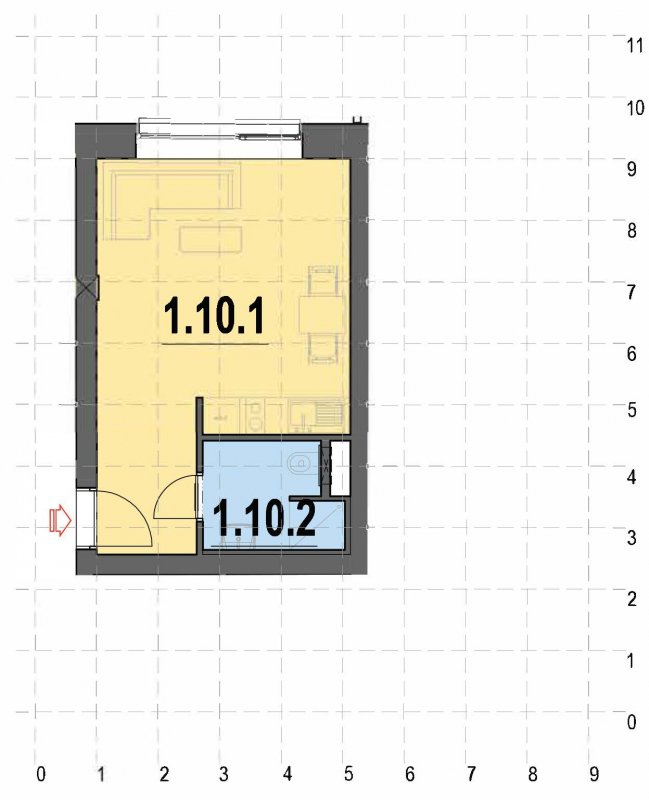 Apartmán 1.10